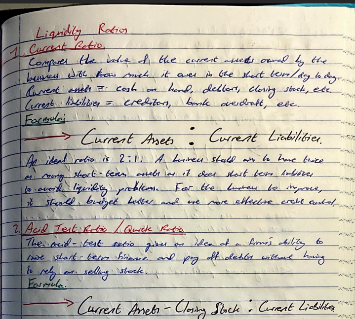 H1 Leaving Cert Business Notes