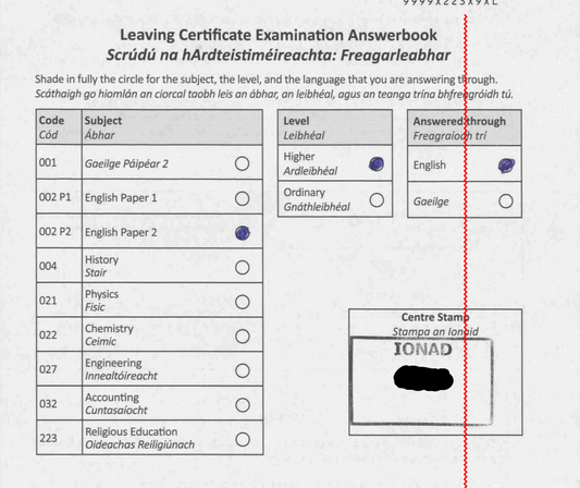 H1 English Paper 1 and Paper 2 Scripts